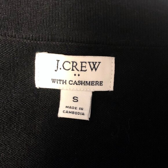 J Crew Factory Cotton-Blend Polo Sweater with Cashmere Size Small - Picture 9 of 9